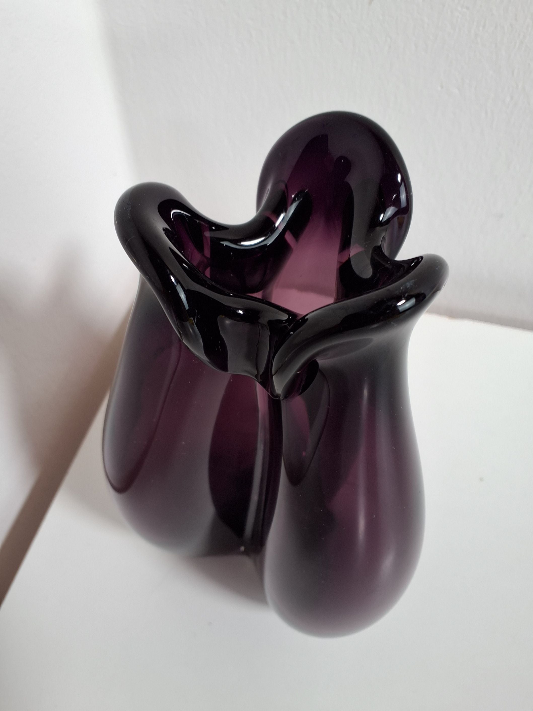 3-fløjet Holmegaard vase
